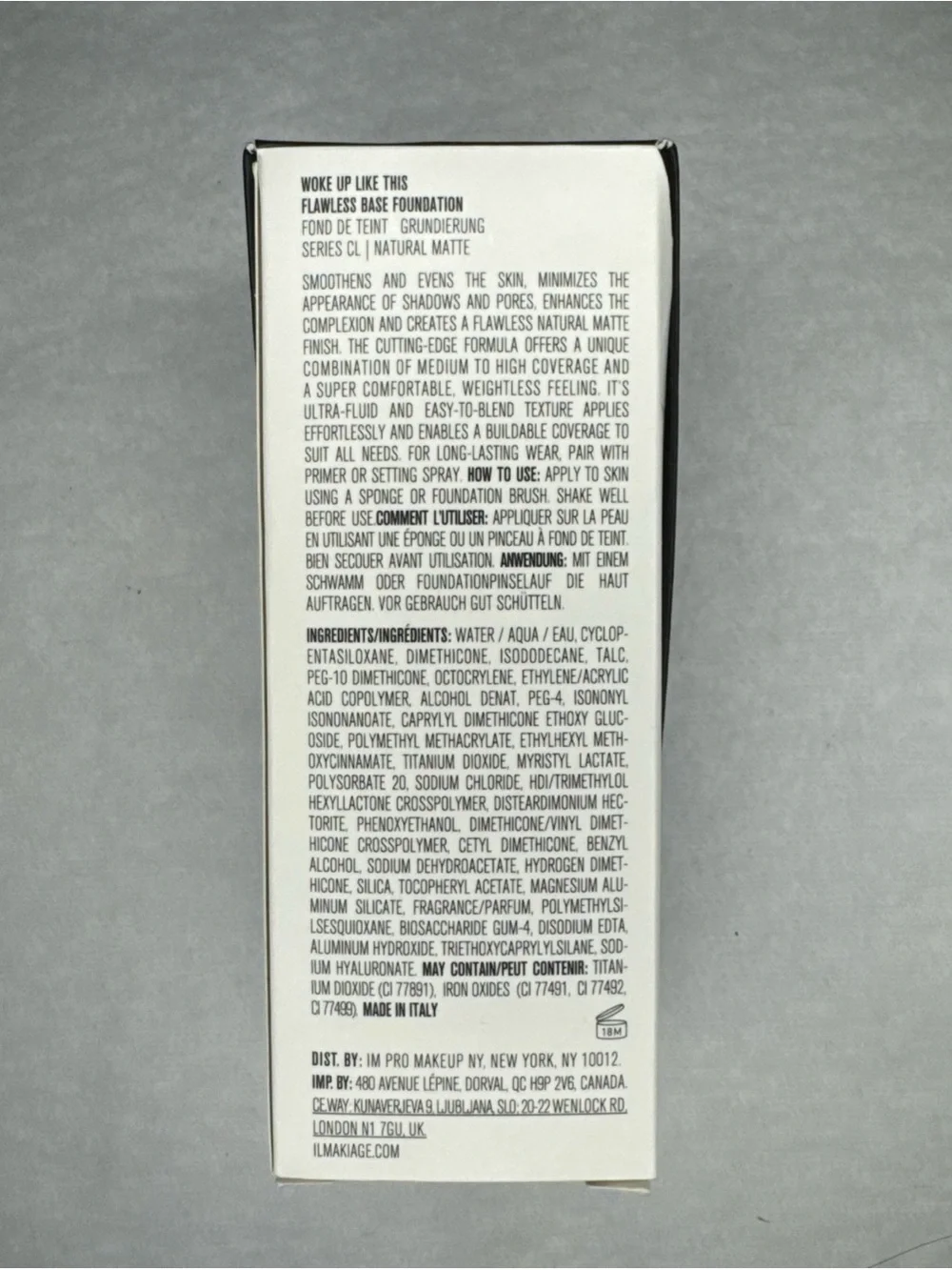 Il Makiage Woke Up Like This Flawless Base Foundation, 1 fl oz #040 & Concealer
